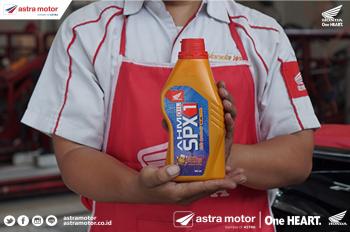Setelah Overhaul, Motor Harus Ganti Oli Lebih Banyak,Berikut Tips AHASS Astra Motor Natar.